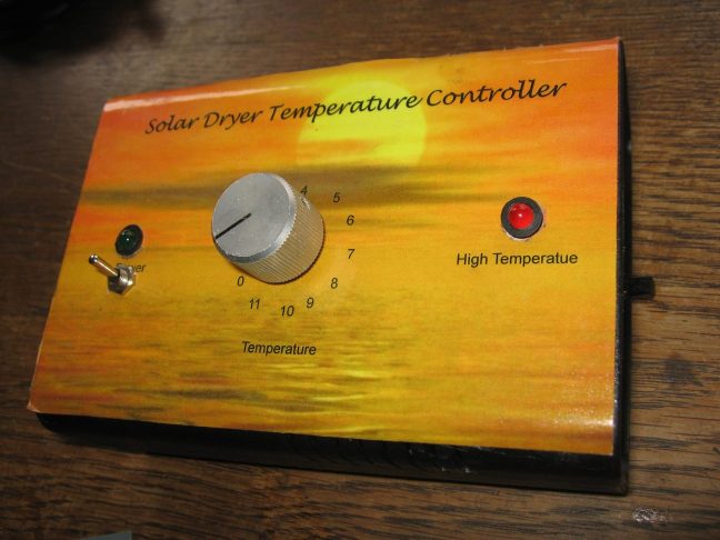 Solarer Trockner Steuerung